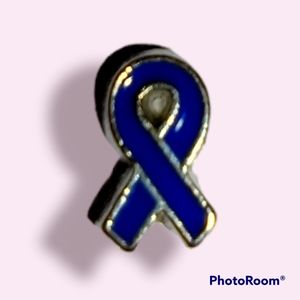Blue Ribbon Advocacy Floating Charm